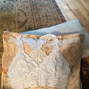NWOT Light blue Lace bralette